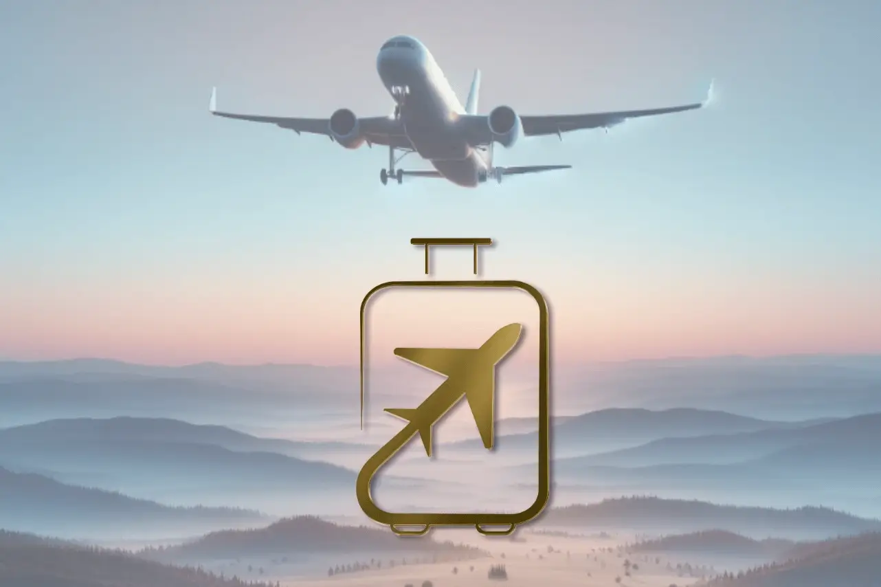 Time for Travel logo with an airplane